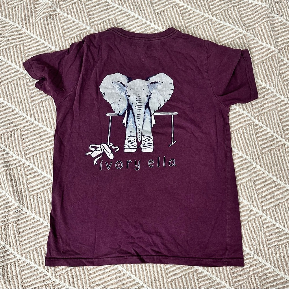 Ivory Ella Ballet T shirt